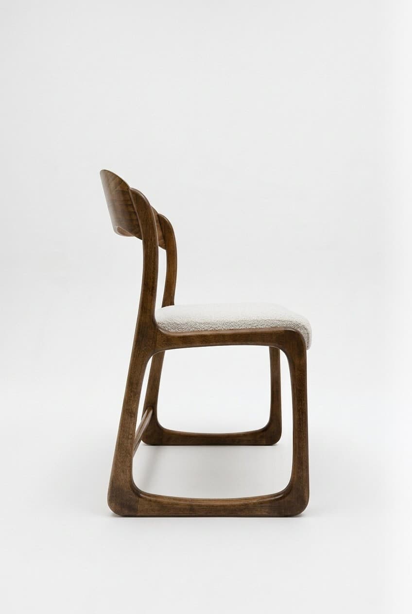 Lot de 6 chaises Baumann modèle Bémol - 1960 - Miniature 2