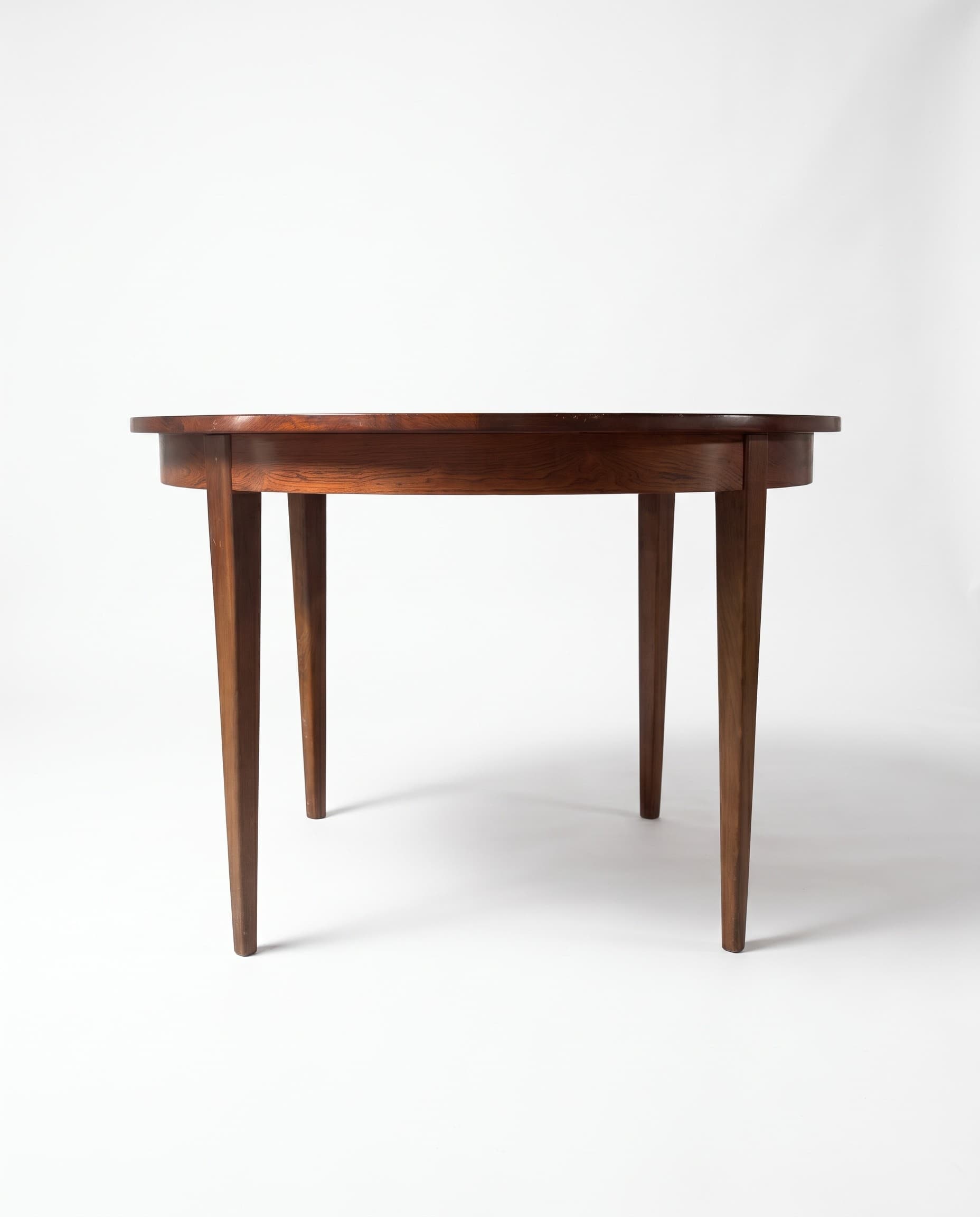 Table scandinave extensible en palissandre de Rio - 1960 - Miniature 3