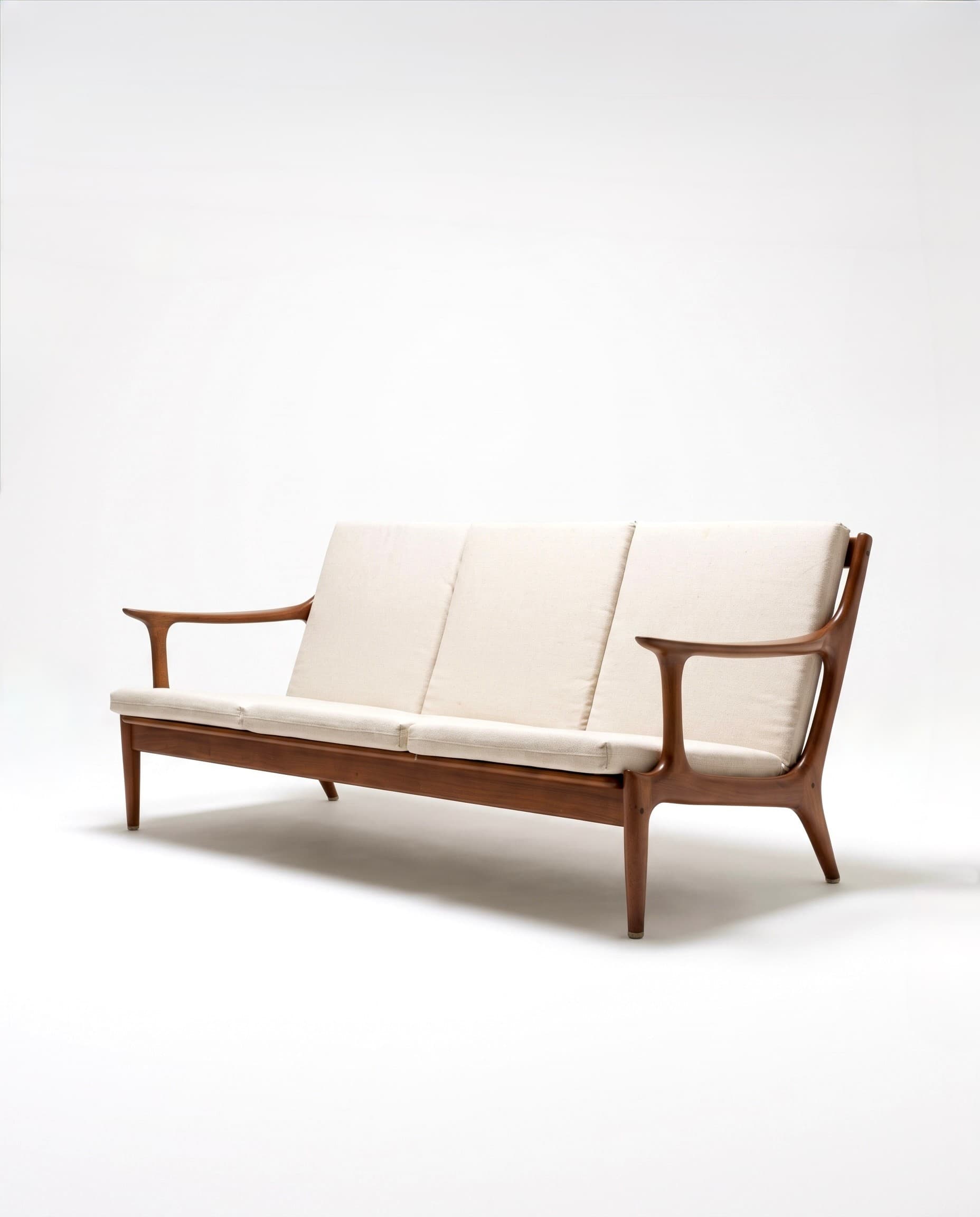 Banquette 3 places par Edvard Valentinsen pour Fraska - 1960 - Miniature 4