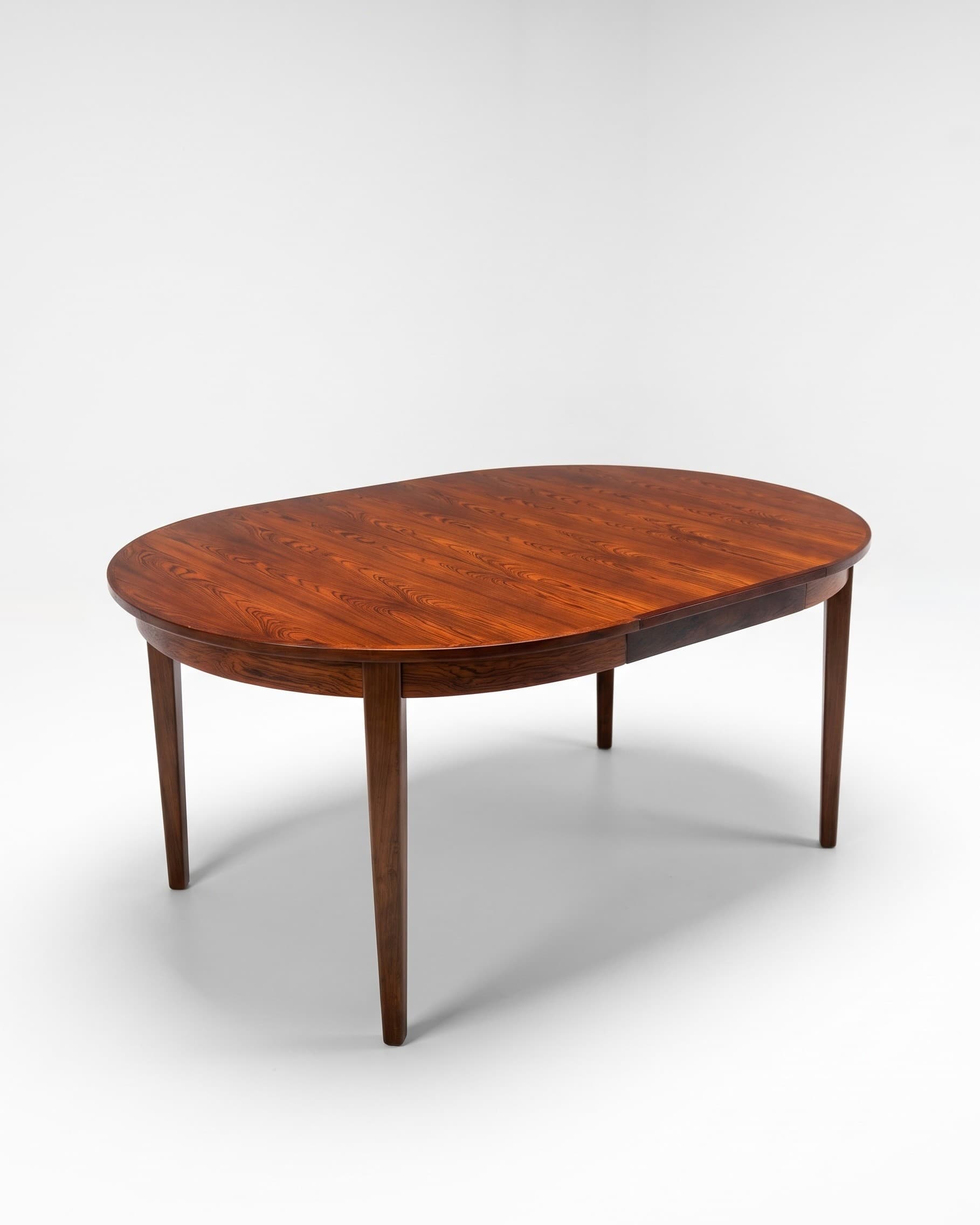 Table scandinave extensible en palissandre de Rio - 1960 - Miniature 6