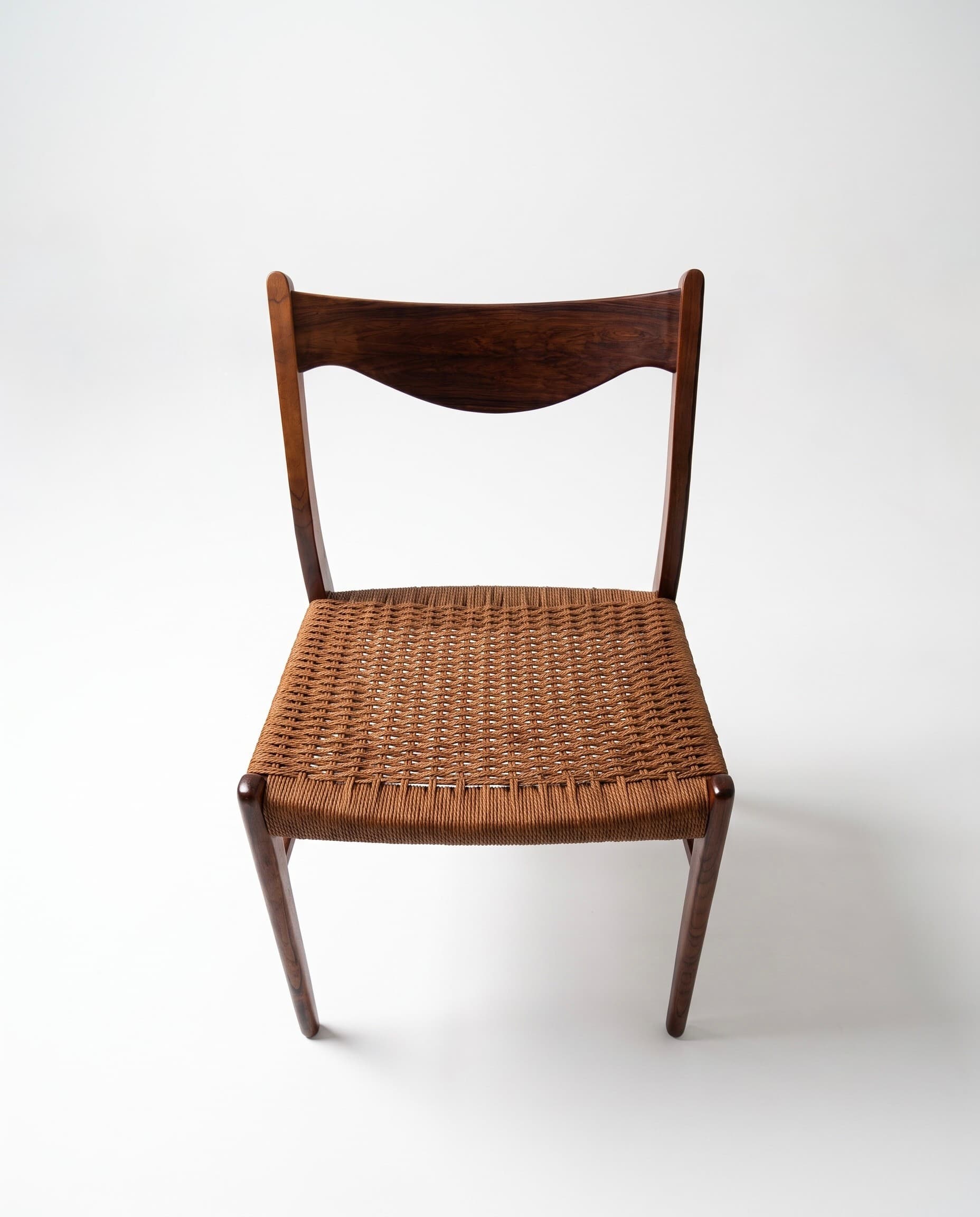 Lot de 8 chaises - A. Wahl Iversen - Glyngøre Stolefabrik - 1960 - Miniature 5