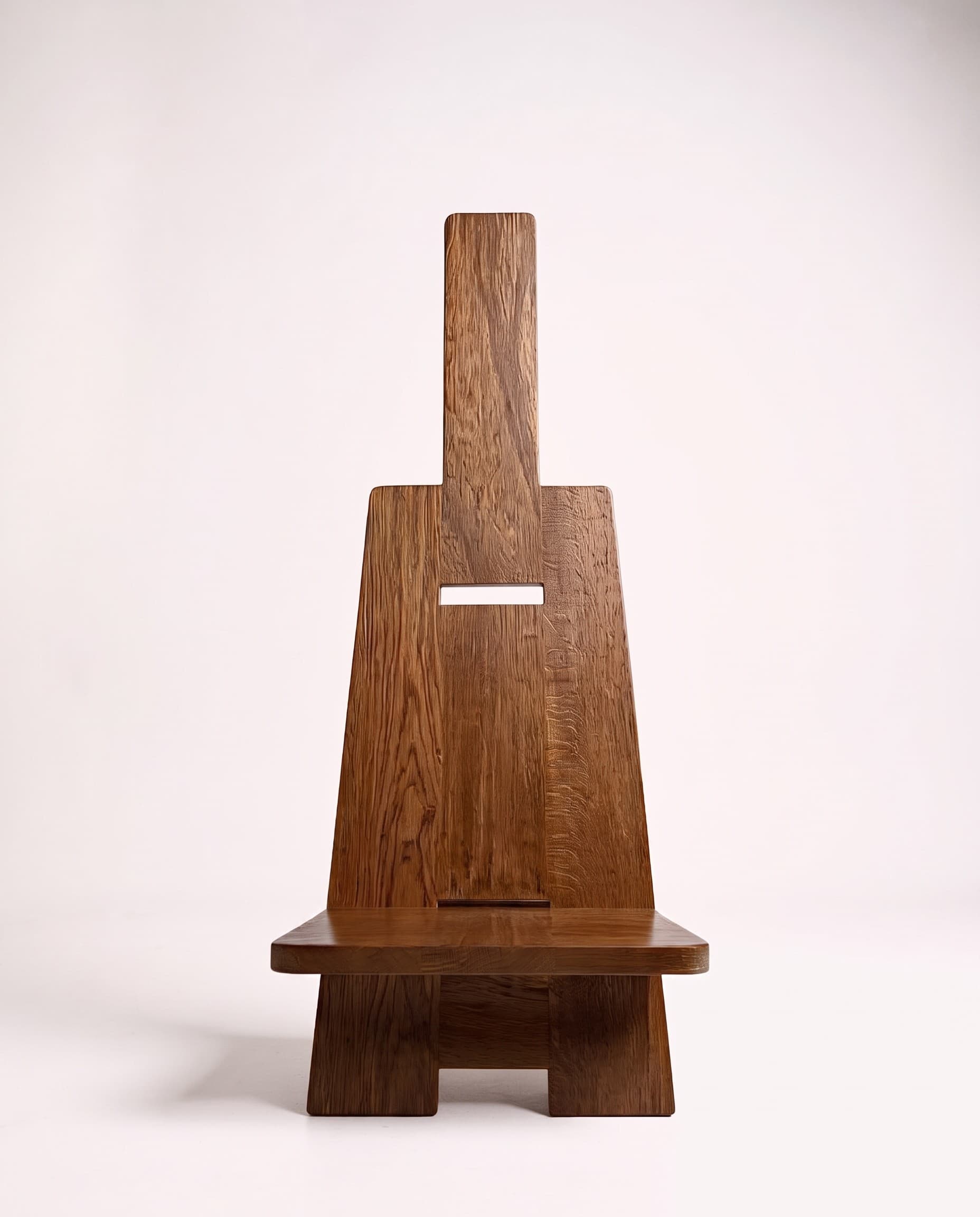 Fauteuil brutaliste minimaliste Alain Gaubert - 1980 - Miniature 4
