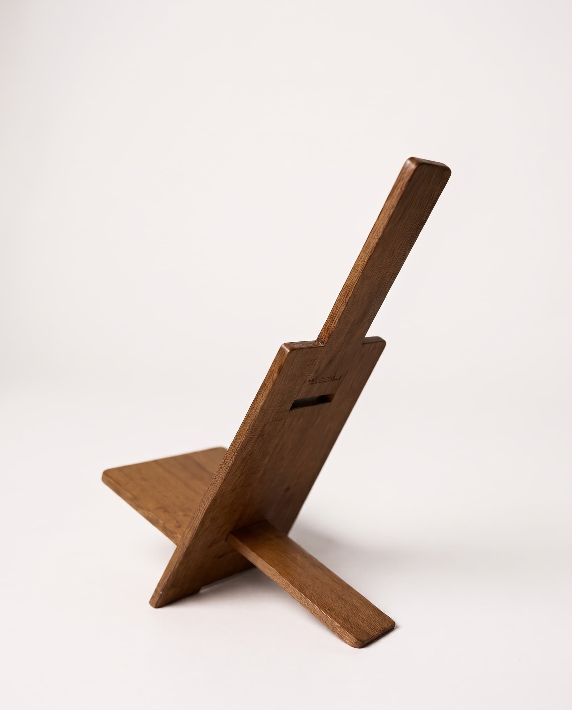 Fauteuil brutaliste minimaliste Alain Gaubert - 1980 - Miniature 3