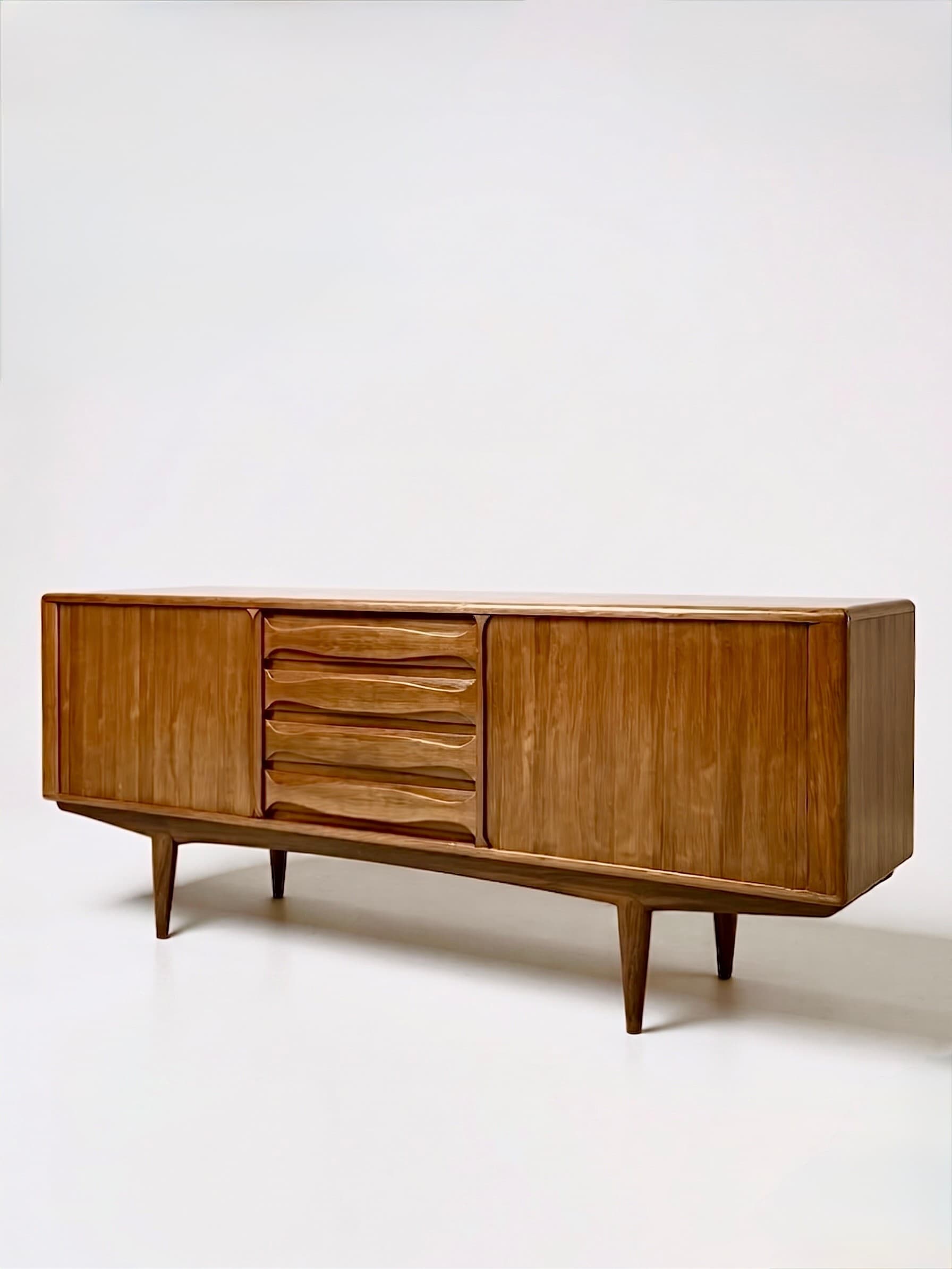 Enfilade scandinave Bernhard Pedersen & Søn - 1950 - Miniature 2