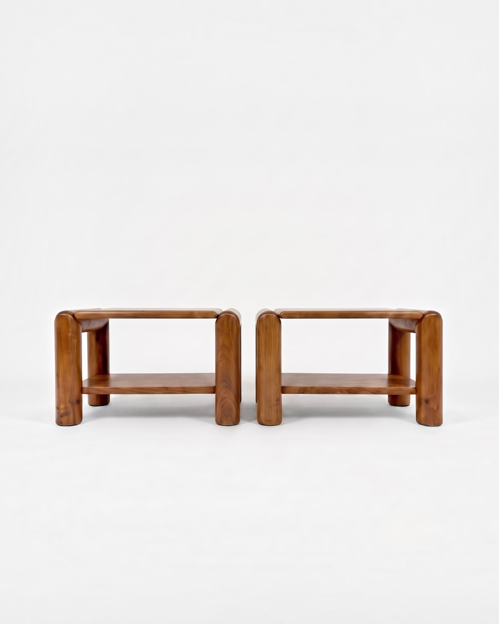 Duo de chevets brutalistes par l'Atelier Chauvin - 1970 - 1970