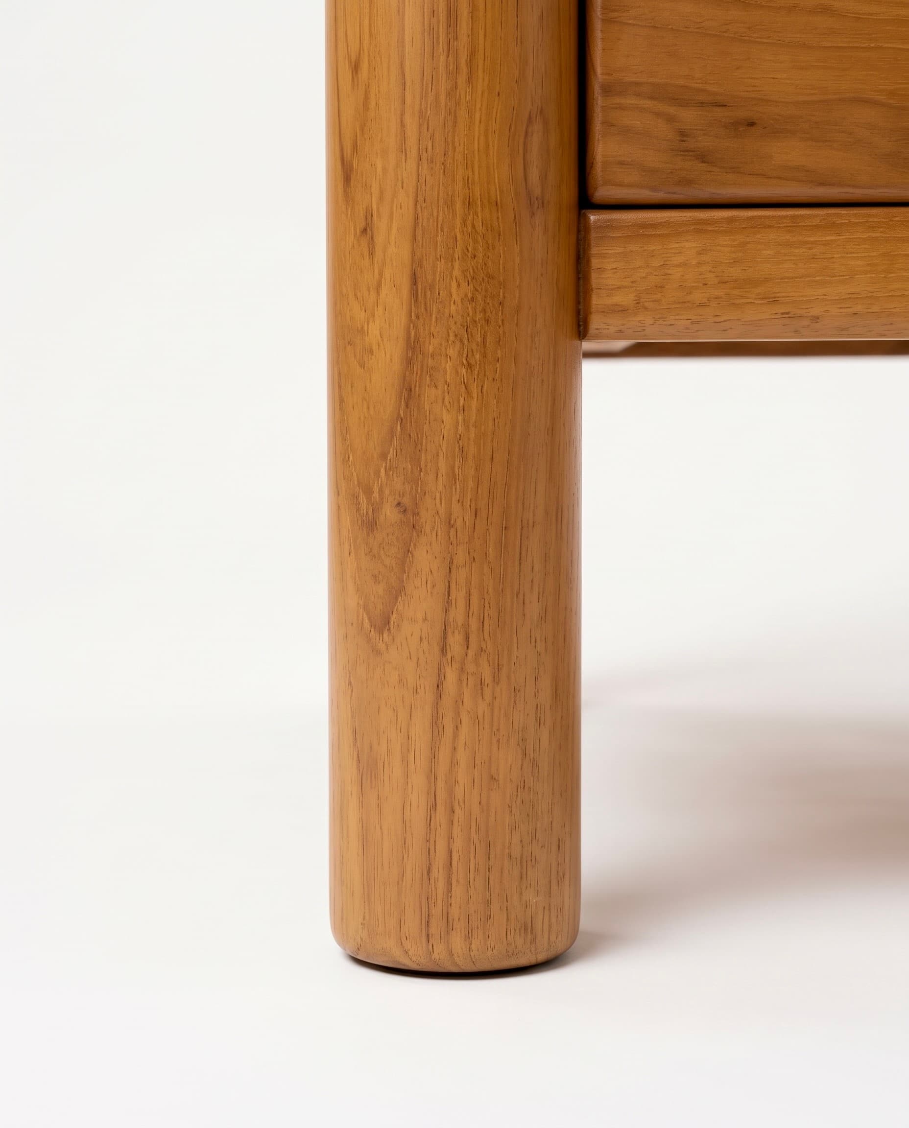 Commode en orme massif par l'Atelier Chauvin - 1970 - Miniature 5