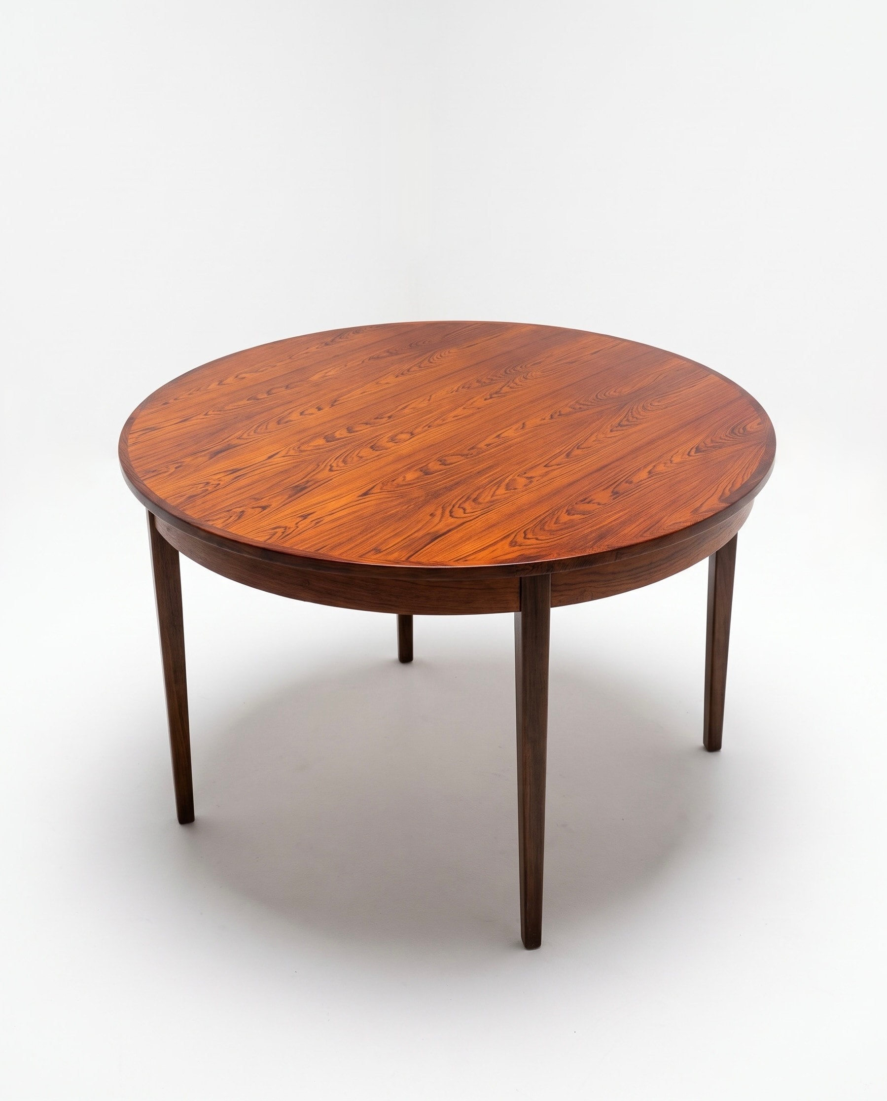 Table scandinave extensible en palissandre de Rio - 1960 - Photo 1