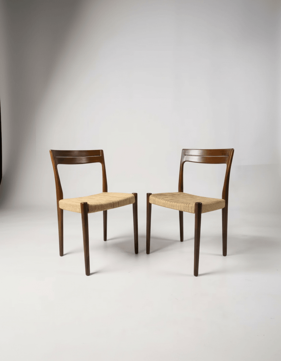 Lot de 6 chaises scandinaves Svegards Markaryd - 1960 - Photo 1