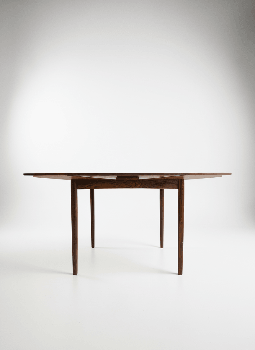 Table carrée extensible de Poul Hundevad - 1970 - Photo 1